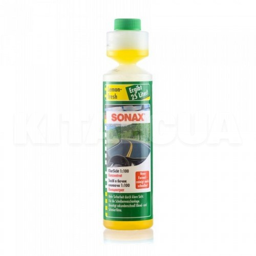 Омыватель-концентрат летний 250мл "лимон" Sonax (373141)
