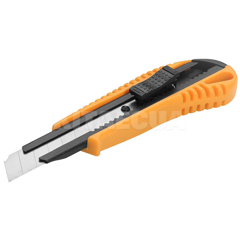 Ніж сегментний 18 мм металева напрямна TOLSEN (30001)