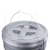 Ведро с крышкой для мойки авто Detailing Bucket with Gamma Lid 20л серое MaxShine (MSB003)