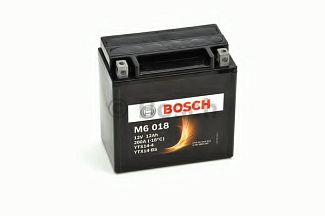 Мото акумулятор 12Ач 200А "+" зліва Bosch