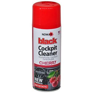 Полироль для пластика "вишня" 450мл Cherry Black Cockpit Cleaner NOWAX