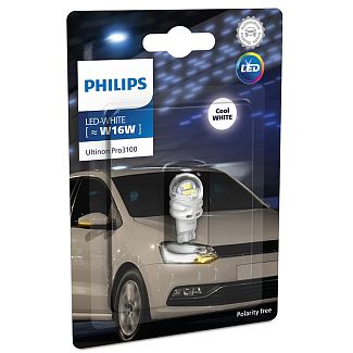 LED лампа для авто Ultinon Pro3100 W2.1x9.5d 1.8W 6000K PHILIPS