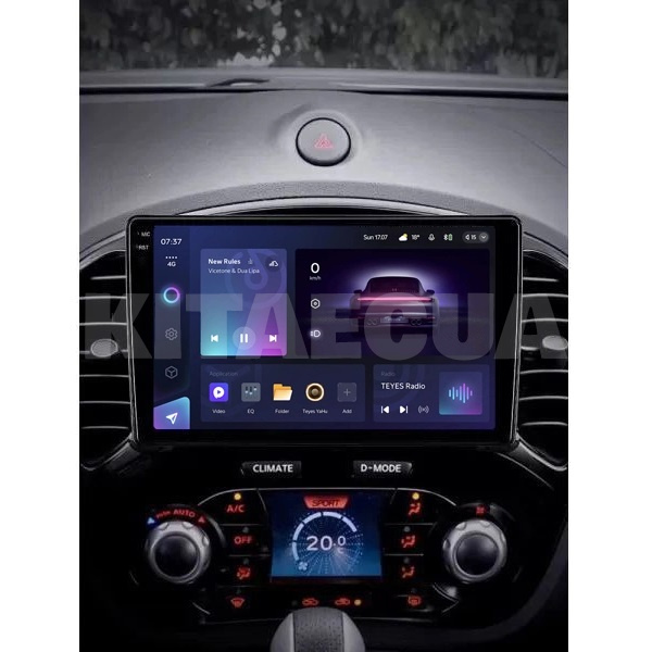 Штатна магнітола CC3 2k 4+32Gb 9" Nissan Juke 2010-2014 Teyes (36376) - 2
