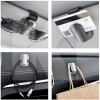 Автомобільний тримач для окуляр Baseus Platinum Vehicle eyewear clip (clamping type) Black BASEUS (ACYJN-B01)