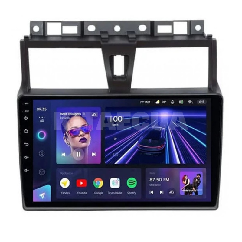 Штатна магнітола CC3L 4+64 Gb 9" Geely Emgrand EC7 1 2016-2018 Teyes (51678)