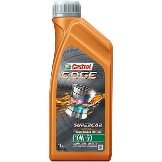 Масло моторное синтетическое 1л 10W-60 EDGE Titanium FST Supercar CASTROL