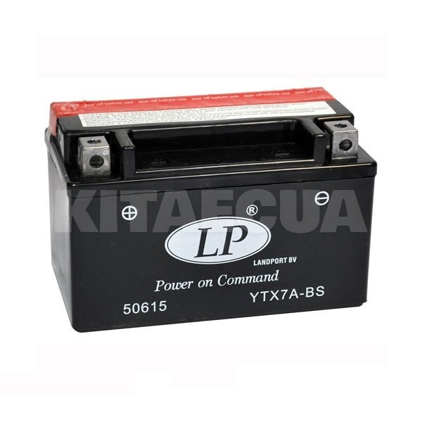 Мото акумулятор 6Ач 105А "+" зліва LP Battery (MA LTX7A-BS)