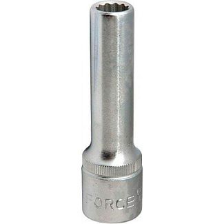 Головка торцевая 12-гранная удлиненная 11 мм 1/2" 77 мм FORCE