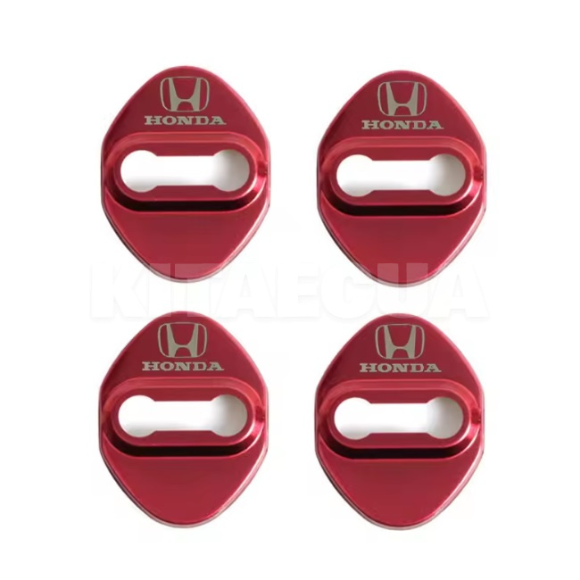 Накладка замка дверей червона 4 шт HONDA на HONDA M-NV (72135-SDA-A01-02-RED)