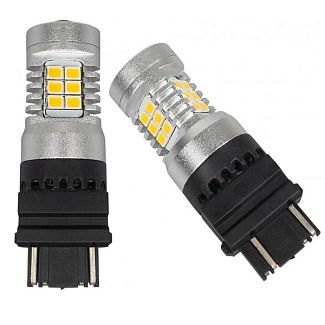Светодиодная лампа E21 12V P27W 2200K (компл.) AMS