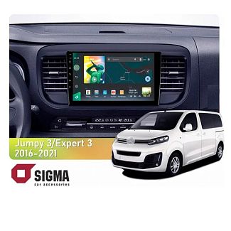 Штатна магнітола X9464 4+64 ГБ 9" Citroen SpaceTourer 1 2016-2021 SIGMA4car