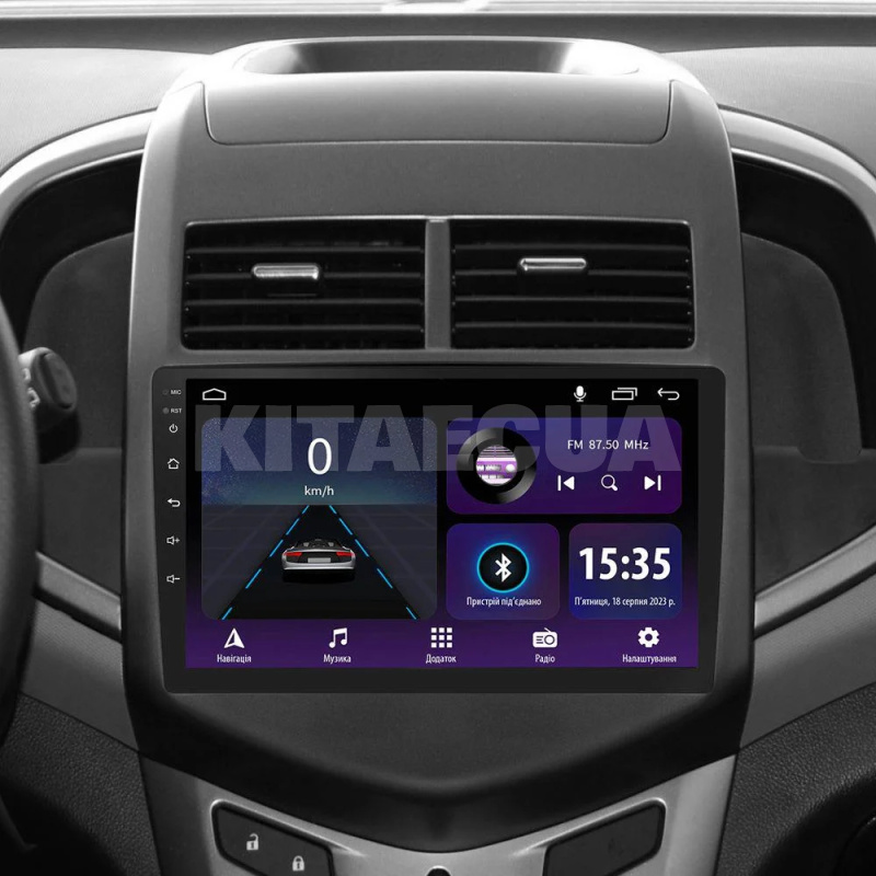 Штатна магнітола E9232 2+32 Gb 9" Chevrolet Aveo 2 2011-2015 SIGMA4car (41756) - 3