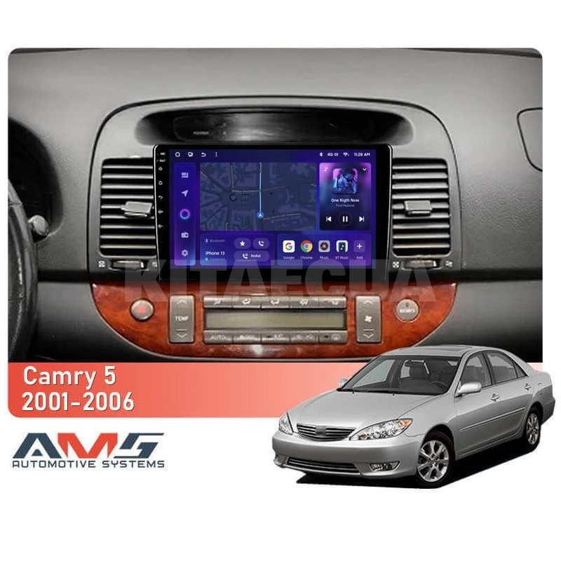 Штатна магнітола MOSS M3 4+32 ГБ 9" Toyota Camry 5 XV 30 2001-2006 (A) AMS (50687) - 2