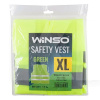 Жилет безпеки світловідбивний зелений xl Winso (149100)