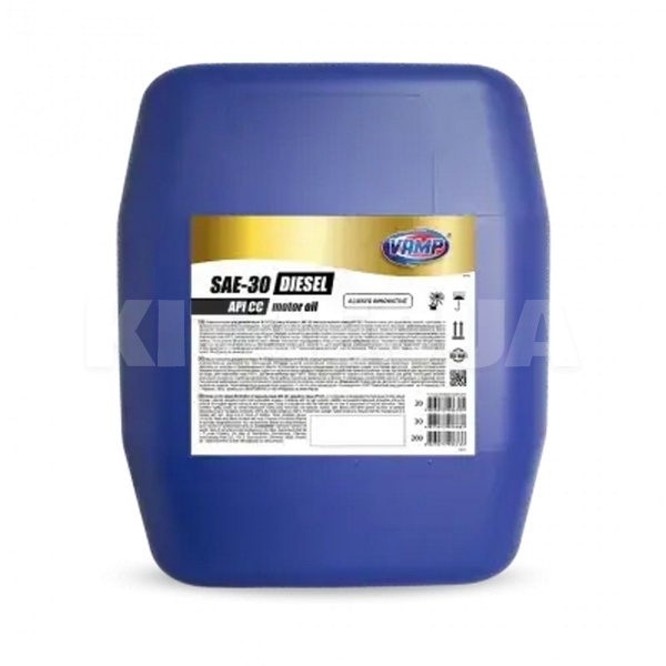 Масло моторное минеральное 10л sae 30 м-10г2к diesel ВАМП (407-ВАМП)