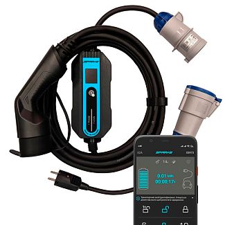 Зарядка для электромобиля 7.4 кВт 32А 1-фаза Type 2 (европейское авто) Mobile Smart SPARKS