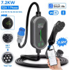 Зарядка для електромобіля GB/T AC 7.4 кВт 32А 1-фаза Afyeev (AF7-32-1PH-GB/T-WF-С5)