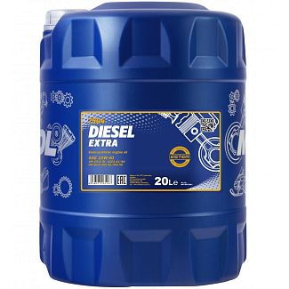 Масло моторное полусинтетическое 20л 10W-40 Diesel Extra Mannol
