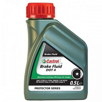 Тормозная жидкость 0.5л DOT4 CASTROL