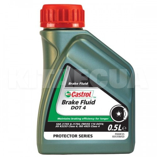 Тормозная жидкость 0.5л DOT4 CASTROL (155BD0)