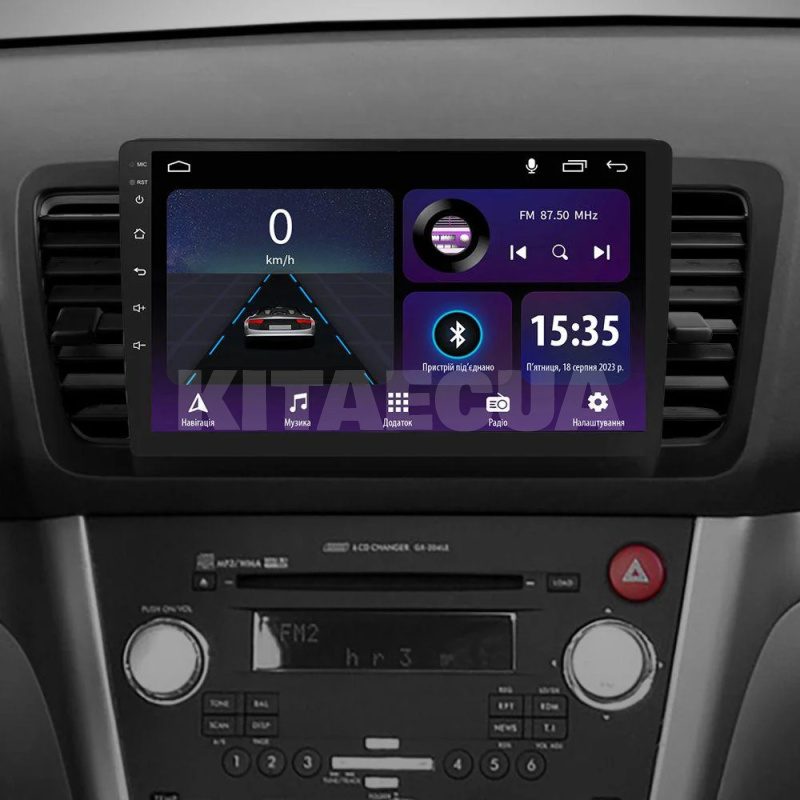 Штатна магнітола E9232 2+32 Gb 9" Subaru Outback 3 2003-2009 SIGMA4car (42138) - 3