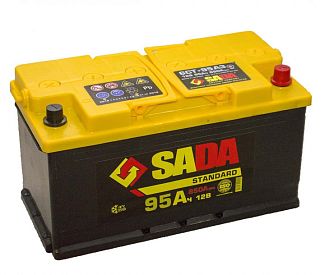 Аккумулятор автомобильный 95Ач 850А "+" справа SADA