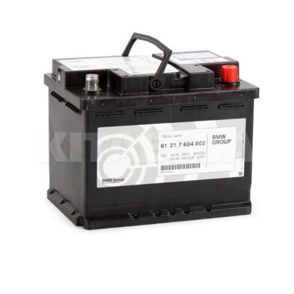 Аккумулятор автомобильный 60Ач 660А "+" справа BMW (61217604802)