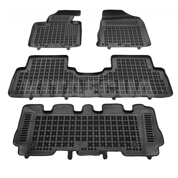 Резиновые коврики в салон Kia Sorento III 2015-2020 (4шт) 201019 REZAW-PLAST (27627)