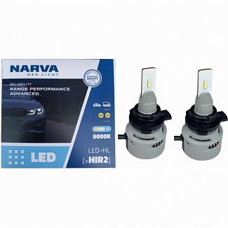 LED лампа для авто HIR2 19W 6000K Range Power Advanced +100% NARVA