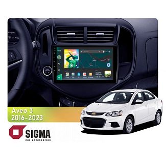 Штатная магнитола X9232 2+32 Gb 9" Chevrolet Aveo 3 2016-2023 SIGMA4car