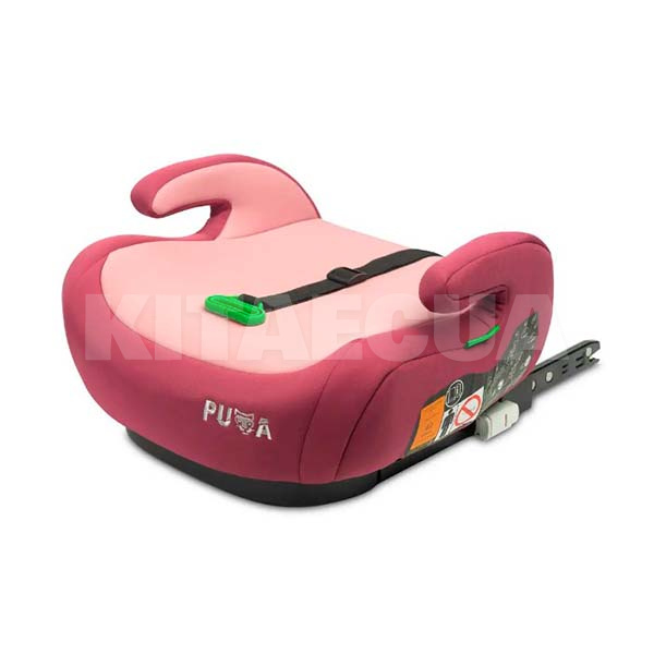 Автокресло-бустер детское Puma ISOFIX I-SIZE 15-36 кг розовое Caretero (TERO-3180)