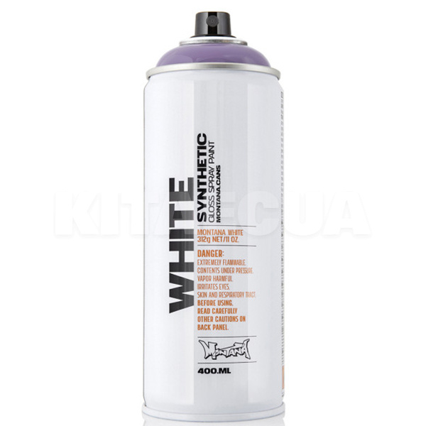 Краска декоративная синтетическая 400мл 4105 "сладкая фиалка" фиолетовая White MONTANA (344275-MONTANA)