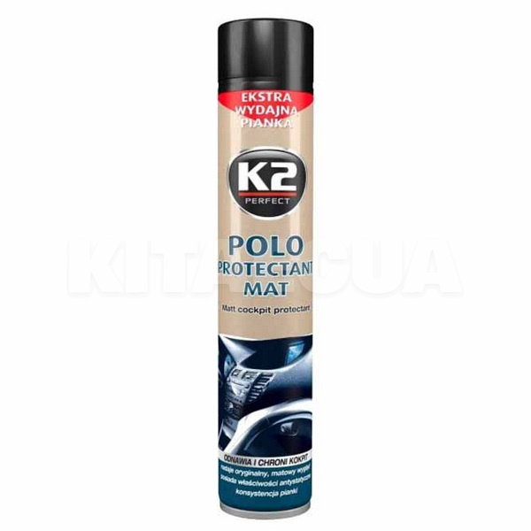 Поліроль для пластику "зелений чай" 750мл Polo Protectant Green Tea K2 (K418ZN)