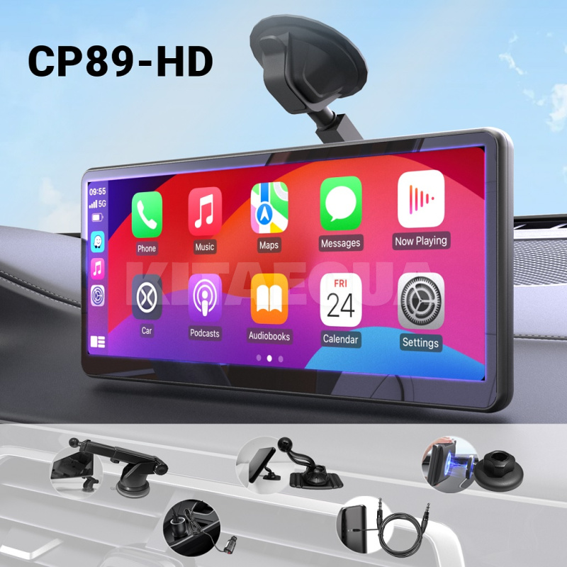 Автоэкран Carplay/Android Auto 9' CP89-HD MINIX (CP89-HD) - 2