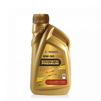 Масло моторное синтетическое 1л 5W-30 Synthetic Premium TEDEX