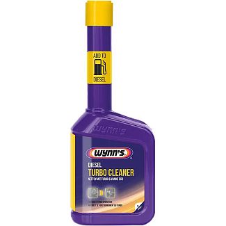 Присадка-очиститель для дизельного двигателя 325мл Diesel Turbo Cleaner WYNN'S