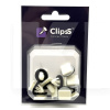 Клипса молдинга на Hyundai / Kia / Jeep / Chrysler / Dodge / Mitsubishi / Toyota (компл 10 шт) Clipss (3037)