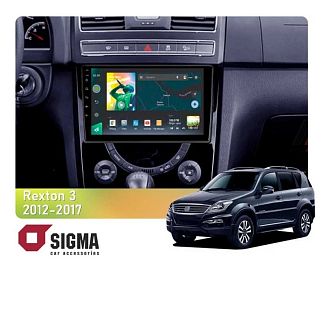 Штатна магнітола X9464 4+64 ГБ 9" SsangYong Rexton Y290 III 3 2012-2017 SIGMA4car