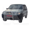 Кенгурятник QT007 Chevrolet Niva нержавеющая сталь CAN (dd22343)