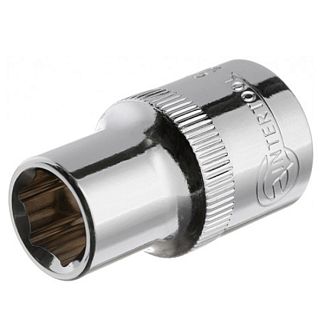 Головка торцевая 6-гранная 11 мм 1/2" 38 мм Intertool
