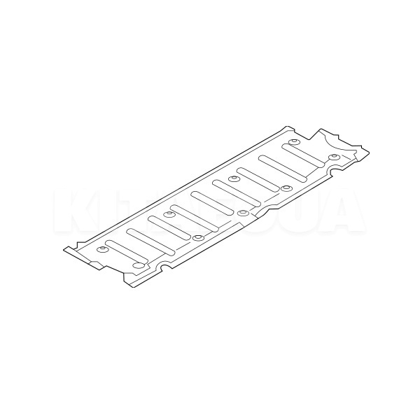 Облицювання днища середнє ОРИГИНАЛ на VOLKSWAGEN ID.4 X (1EA 825 101 E)