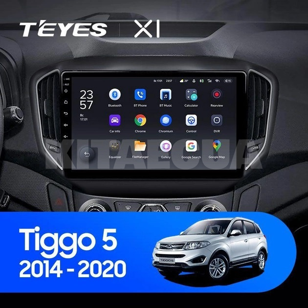 Штатна магнітола X1 2+32Gb 10" Chery Tiggo 5 2014-2018 Teyes (26752) - 3