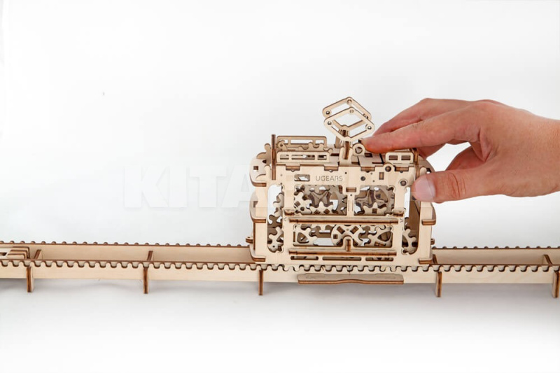 Механическая модель пазл "Трамвайчик" UGEARS (70008) - 14