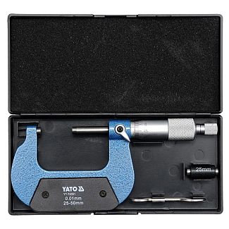 Микрометр 25-50 мм YATO