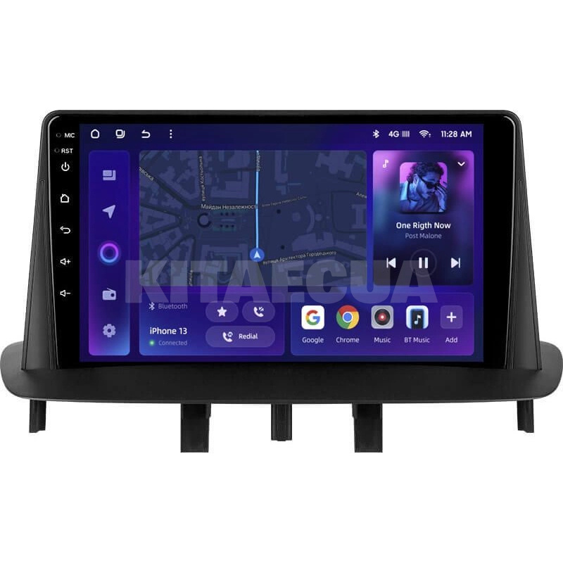 Штатна магнітола MOSS M2 4+32 Gb 9" Renault Megane 3 2008-2014 (дві коси) AMS (49428)
