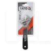 Ключ розвідний 150 мм 0-19 мм з гумовою ручкою YATO (YT-21650)