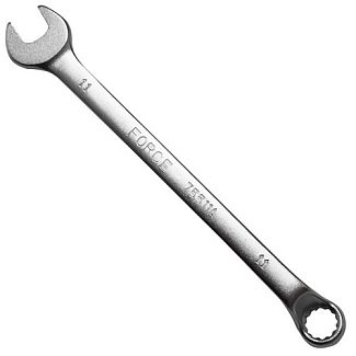 Ключ рожково-накидной 11 мм х 170 мм угол 75° FORCE