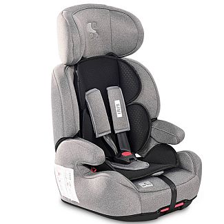 Автокресло детское Iris isofix Steel&Black 9-36 кг Lorelli