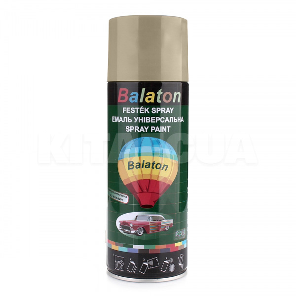 Фарба універсальна глянцева 400мл слонова кістка BALATON (RAL1015-Balaton)