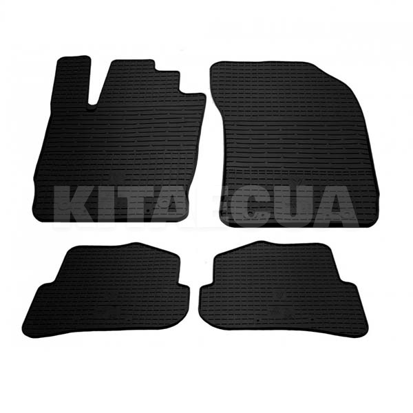 Гумові килимки в салон AUDI A1 (8X) (2010-2018) AV2 кліпси Stingray (1030054)